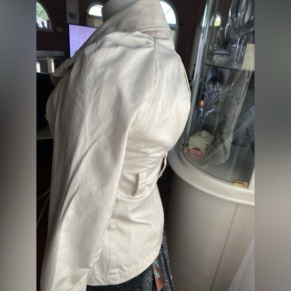 DIESEL Jeans Beige Cotton Utility Jacket HipLength US XS - Picture 4 of 16